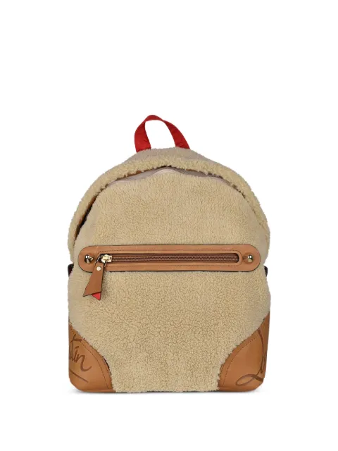 Christian Louboutin zippered backpack Neutrals SACCLBEIGE9445679