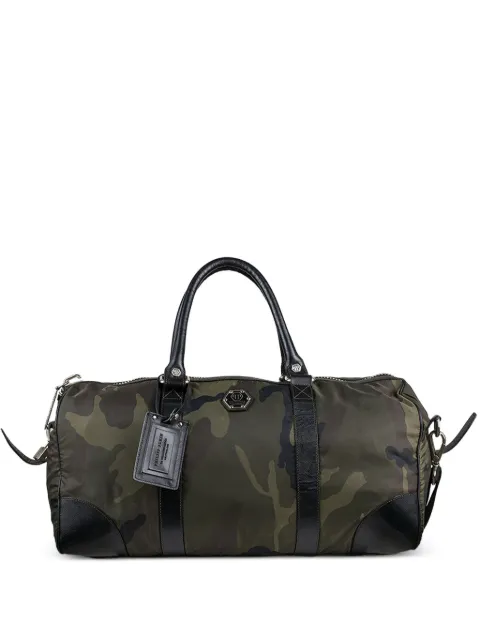 Philipp Plein military logo holdall Green SACVOYAGEPPMILKAKI