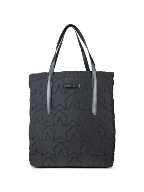 Jimmy Choo star-shaped leather tote bag Black PIMLICONSNOIRMATELASSENOPRNE