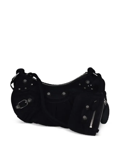 Balenciaga Cagole silver-tone tote bag Black 67130910000493075
