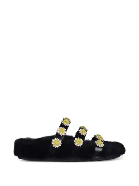 Fabrizio Viti daisies berkley sandals Black 1387316