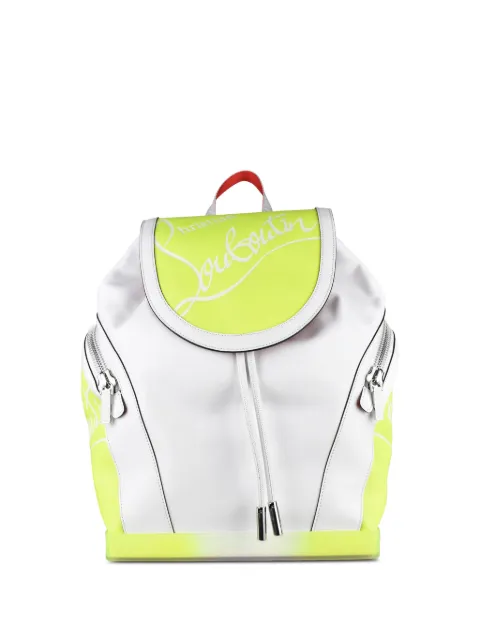 Christian Louboutin spike detail backpack White 1215001W560