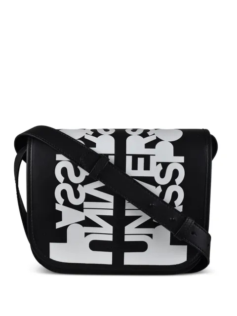 Burberry Rider leather messenger bag Black 8051828