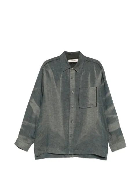 JiyongKim short-sleeve shirt Blue JKS26SSTO06