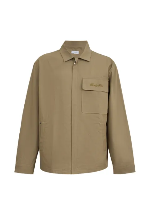 Family First chest-pocket shirt jacket Green JBS2604LG