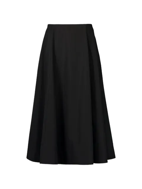 Adam Lippes Rene zip-fastening skirt Black S26420CS