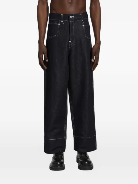 Junya Watanabe MAN x Levi´s contrast-stitch jeans Blue WQP203