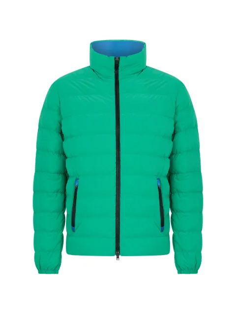 Herno zip-fastening padded jacket Green PI0010UNW12500