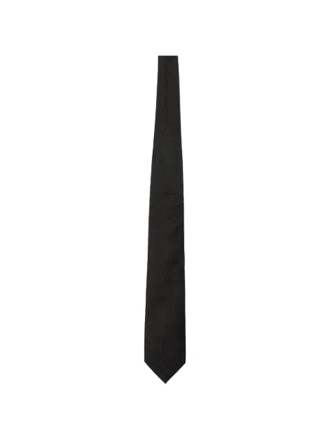 TOM FORD basketweave tie Black STE001S023