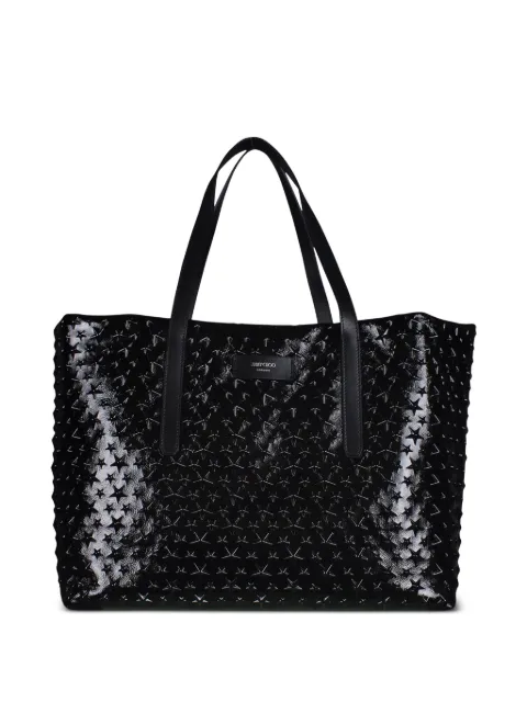 Jimmy Choo stars-details tote bag Black JIMMYCHOOSACNOIRETOILES