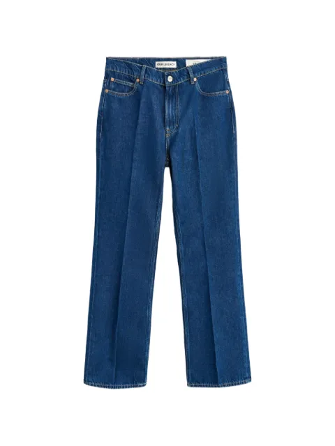 OUR LEGACY 70s Cut pressed-crease bootcut jeans Blue M2265SF