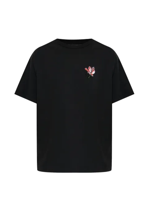 Maison Margiela floral-print T-shirt Black S29GC0314S24575