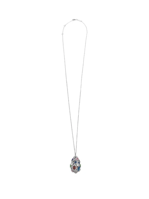 Maison Margiela Cluster Show drop necklace Silver SM2UU0034P9139
