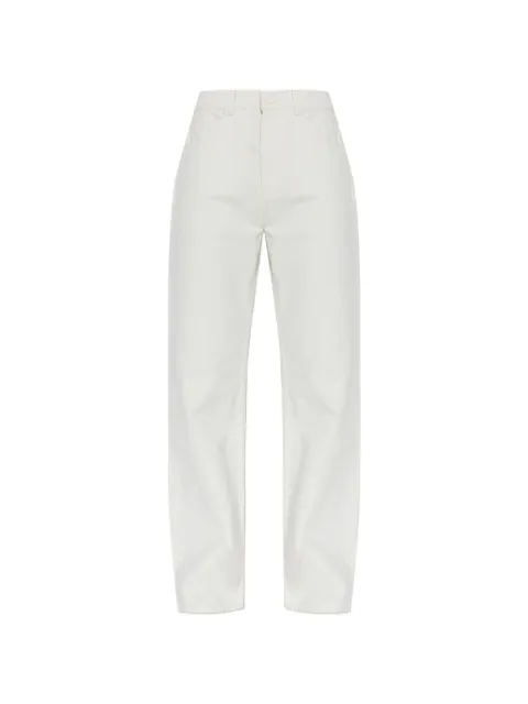 AMI Paris straight-leg denim jeans White FTR450DE0126