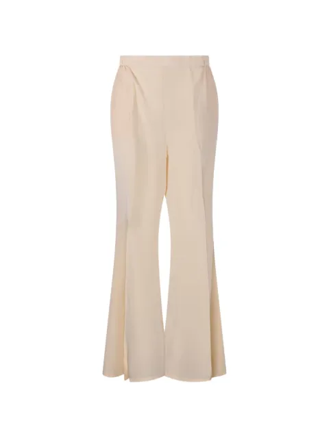 Mes Demoiselles flared trousers Neutrals 26SBERLA