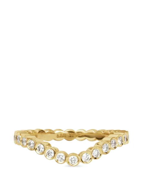 Sophie Bille Brahe Chère Grace diamond ring Gold RI23GENWH52