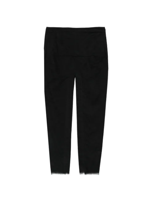 Rick Owens zip-fastening maxi skirt Black RO01F6338TUCVJ