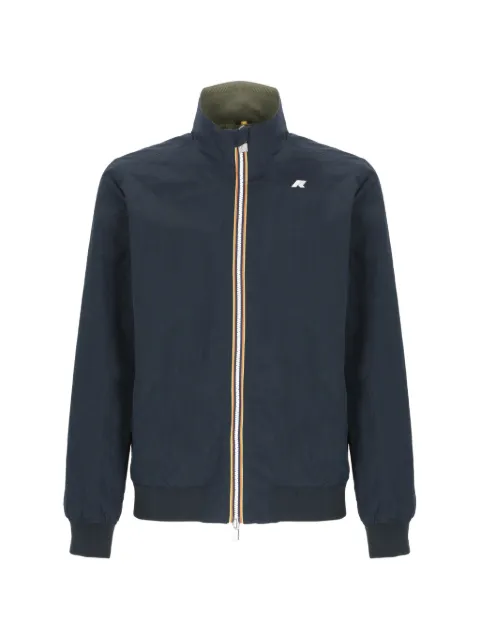 K-Way Arsene reversible logo-patch jacket Blue K8135PW