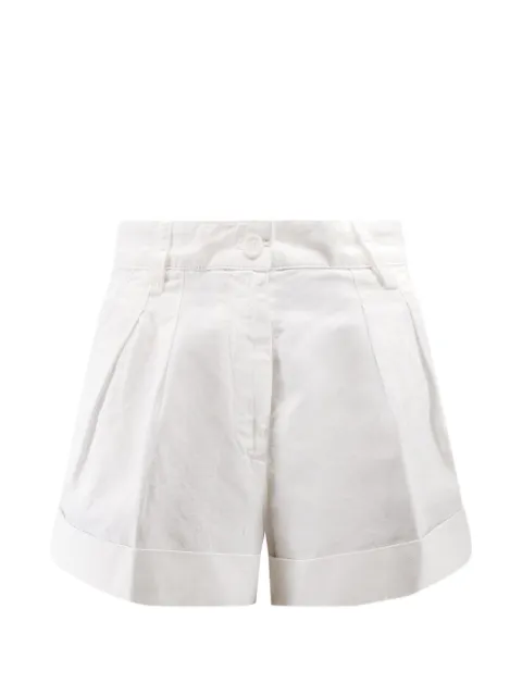 ASPESI pleated shorts White S6G0222G20885072
