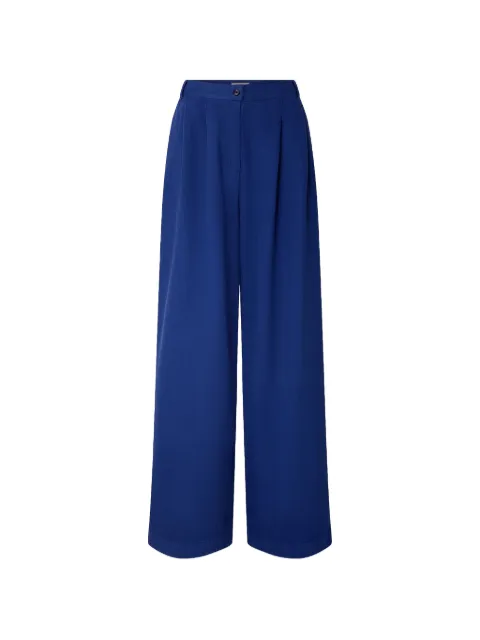 Sessùn Tamayo button-fastening pants Blue 26207007