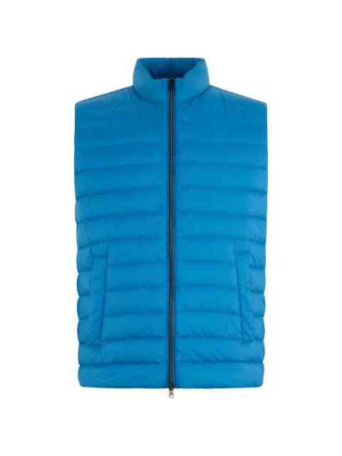 Herno quilted sleeveless gilet Blue PI000990U19288