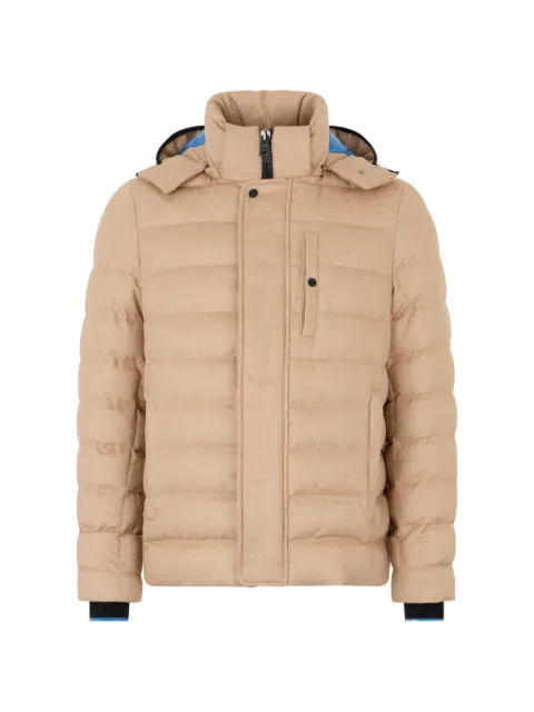 Herno padded hooded jacket Neutrals PI0009UNW38087