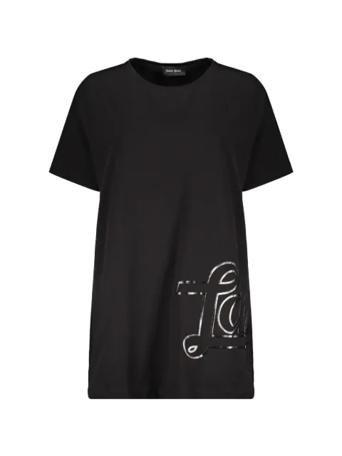 Herno lettering T-shirt Black JG00024DL52009