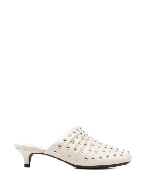 Ash Eloise studded-detail mules Neutrals ELOISE02
