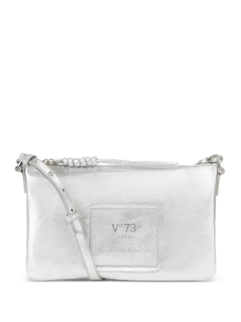V°73 top-zip shoulder bag Silver 73BP9VT03LO