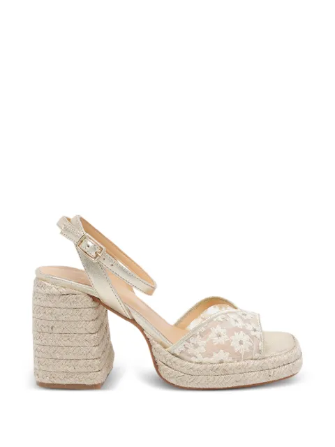 Castañer Vals flower-print sandals White 261684078
