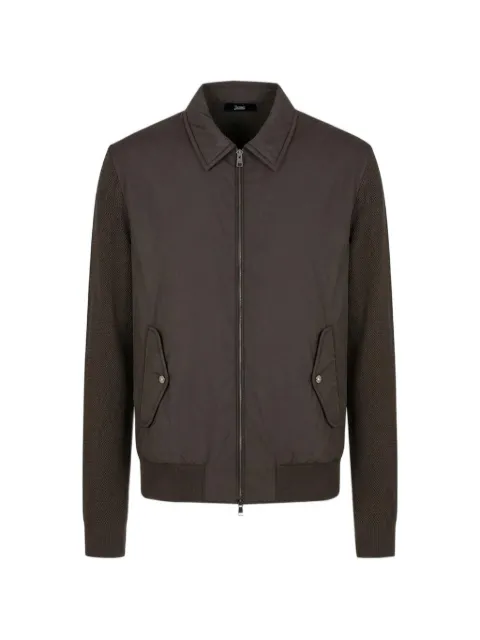 Herno panelled cardigan Brown MC000208U72125