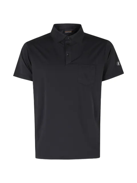 Save The Duck Jacob chest-pocket polo shirt Black DR0021MLOME22