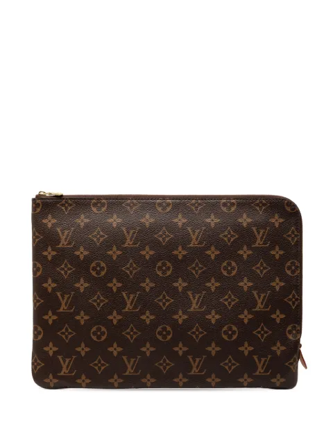 Louis Vuitton Pre-Owned 2018 Monogram Etui Voyage MM clutch bag Brown QDH9DKQKPC9S862D