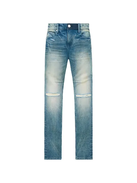 RTA Olivier stacked jeans Blue MLFQD1070B1838MDSKY