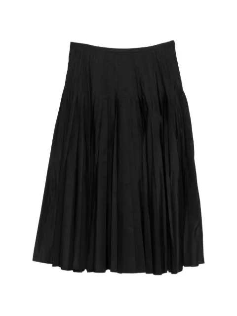 Róhe pleated midi skirt Black 41932137