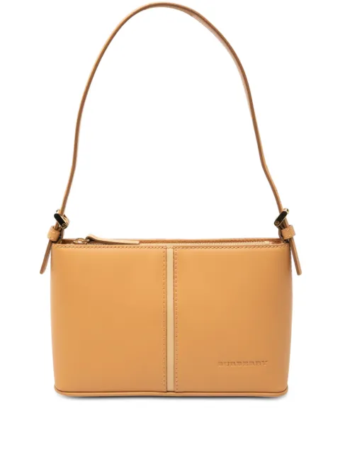 Burberry Pre-Owned 2000-2017 Leather shoulder bag Brown O7AZ78YWDTDXH20X