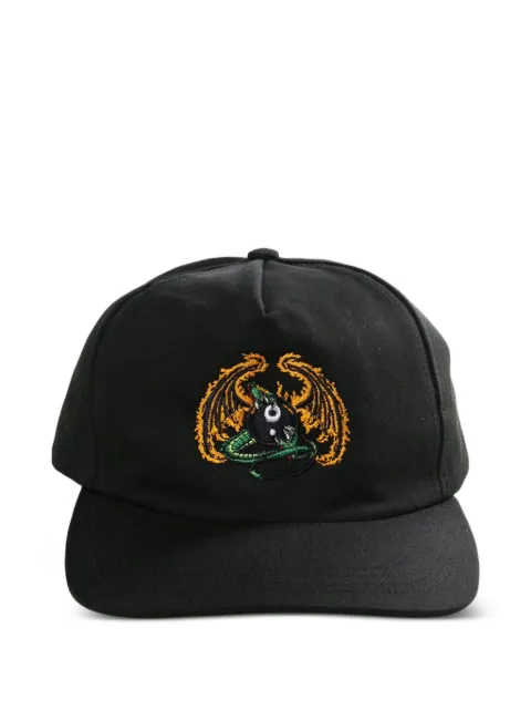 D-R-G-N Pyrogen embroidered baseball cap Black DGSS26HT03