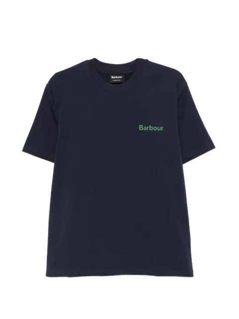 Barbour logo-print T-shirt Blue MTS1569