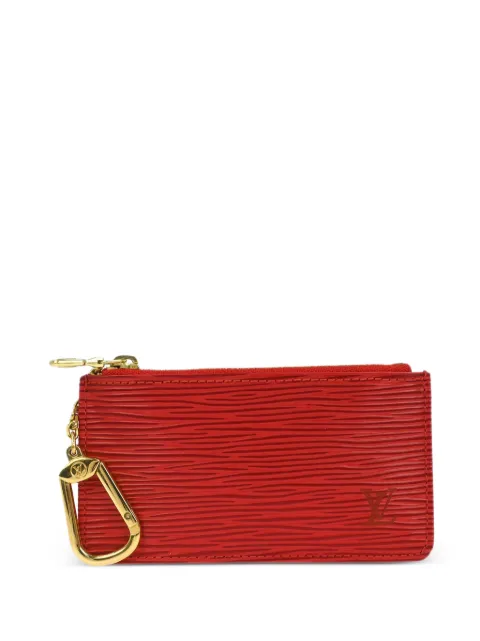 Louis Vuitton Pre-Owned 2001 epi pochette cles coin purse Red 145973