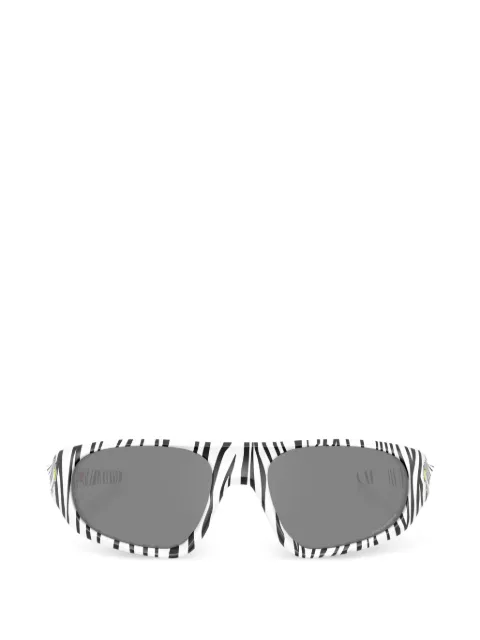Oakley Neoforma zebra-print sunglasses White OO9528952804