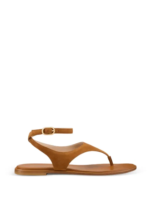 Stuart Weitzman Marley suede sandals Brown SN653SUEYVY