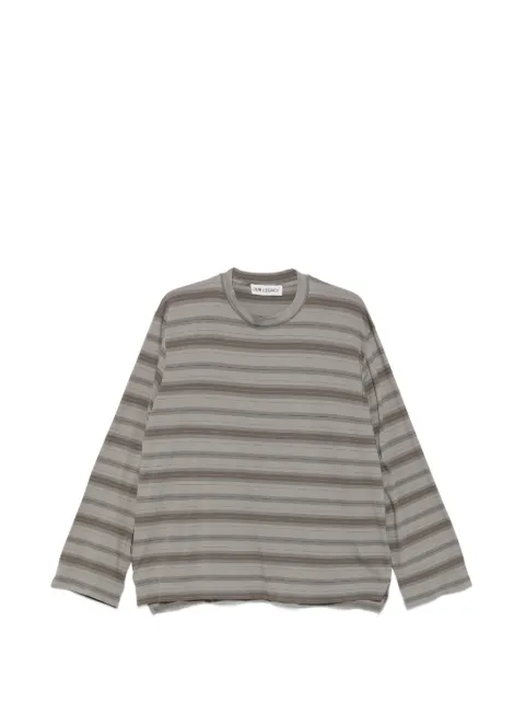 OUR LEGACY Box striped long-sleeve T-shirt Blue M4266BSS