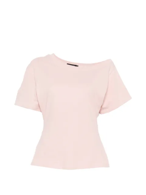 EB Denim Elena off-the-shoulder T-shirt Pink W2608ELOFS