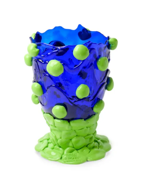 Fish Design by Gaetano Pesce x Browns exclusive Nugget wavy-rim vase Blue FDV5503