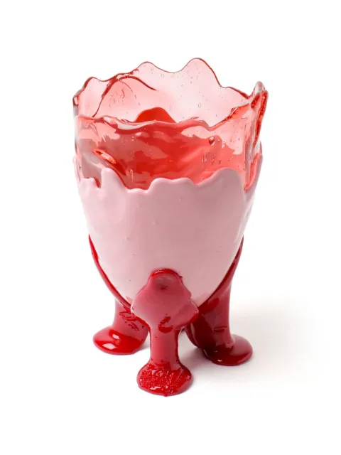 Fish Design by Gaetano Pesce x Browns exclusive two-tone vase Red FDV5011