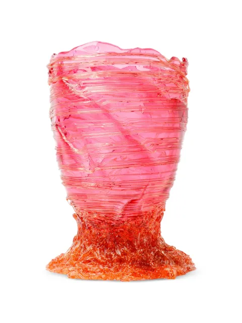 Fish Design by Gaetano Pesce x Browns exclusive Spaghetti wavy-trim vase Pink FDV5009