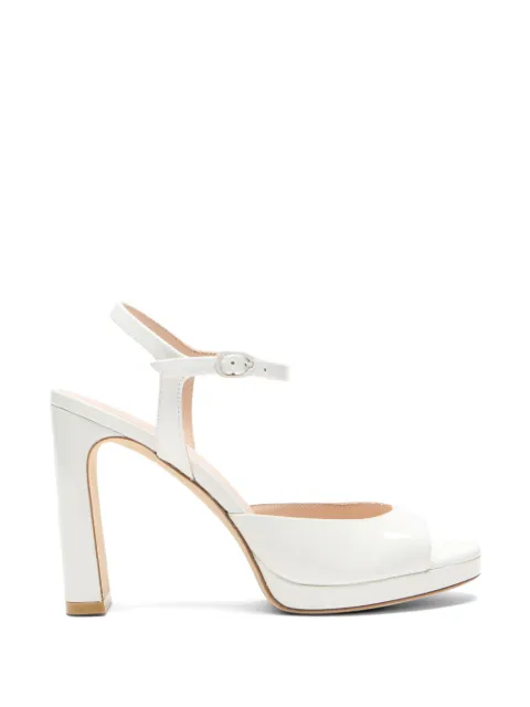 Stuart Weitzman Babette ankle-strap sandals White SM957PATYVG