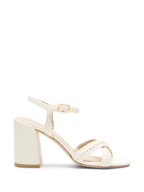 Stuart Weitzman Alyssa interwoven sandals Neutrals SN782WOVCRM
