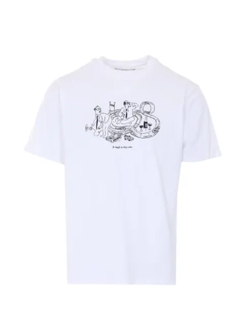 Edmmond Studios Scalextric graphic-print crew-neck T-shirt White 3023000