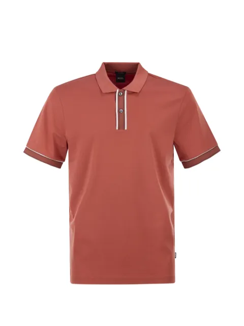 BOSS cotton polo shirt Orange 5055966810277803615